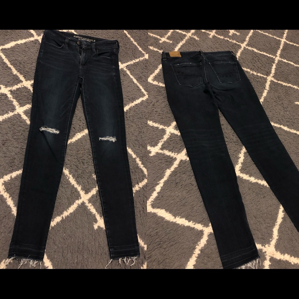 Hi-rise jegging
